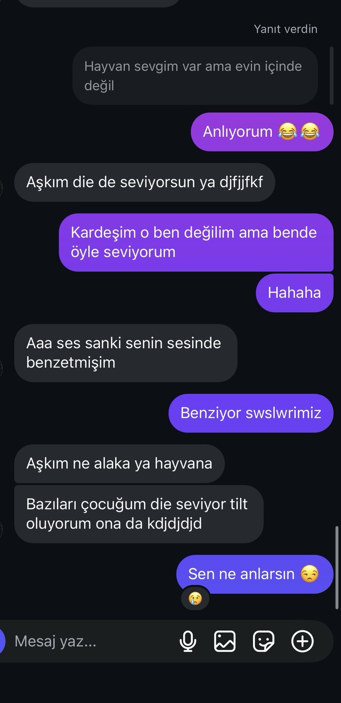 Konuştuğum çocuk neden cevap vermedi yanlış bişey mi yaptım anlamadım ya?