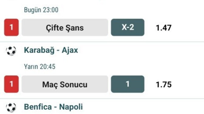 Şampiyonlar Ligi'ne özel iddaa kuponum nasıl?