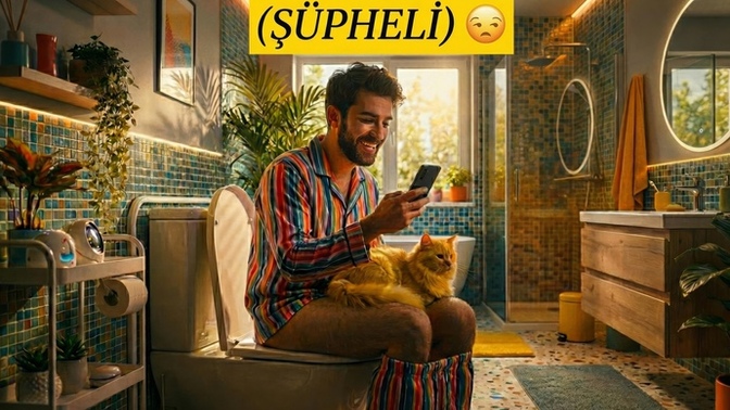 Eşim banyoya girerken telefonu ile beraber giriyor, şüphelenmeli miyim?