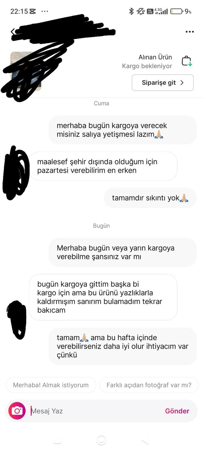 Gardropstaki satıcılar dolap uygulamasındakine göre niye bu kadar yavaş ve mazeretçi?