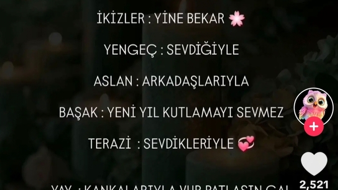 Yeni yıla kiminle gireceksiniz?