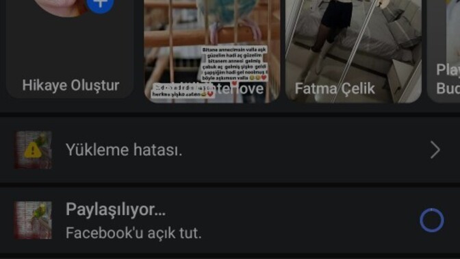 Facebook'a gruplara video paylaşamıyorum?