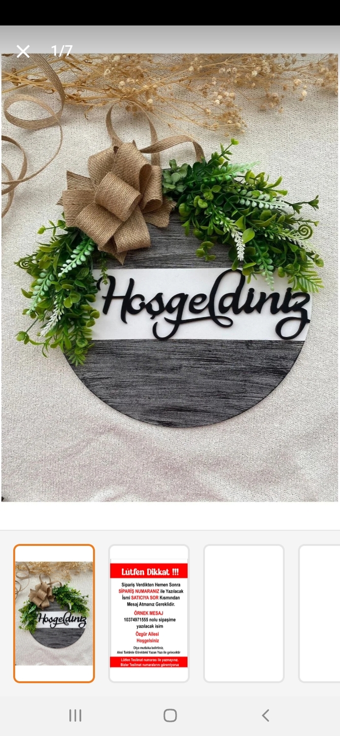 Hangi kapı süsü daha güzel?