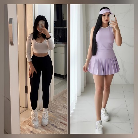 Kadınlara daha çok tayt mı yakışır, mini etek mi?