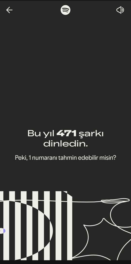 2025 yılında en çok hangi şarkıyı, şarkıcıyı, türü veya grubu dinledin?