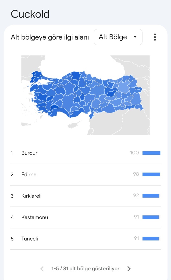 Ülkemizde en çok hangi c! nsel içerik türü tüketiliyor biliyor musunuz?