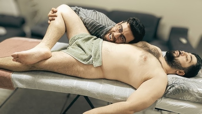 Erkek kankalar birbirlerine masaj yapabilir mi?