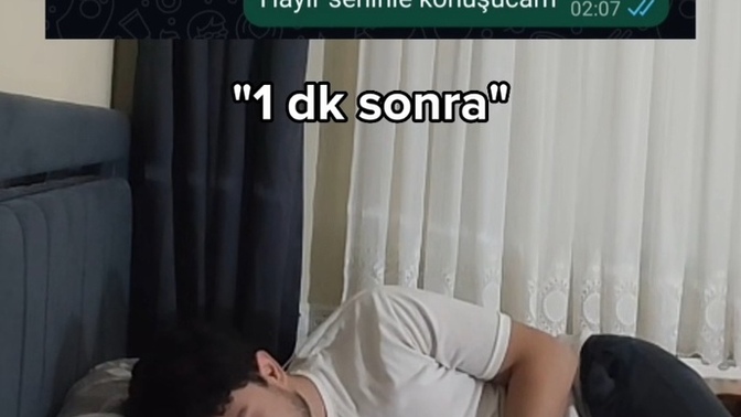 Mesajlaşırken uyuya kalıyor musunuz?