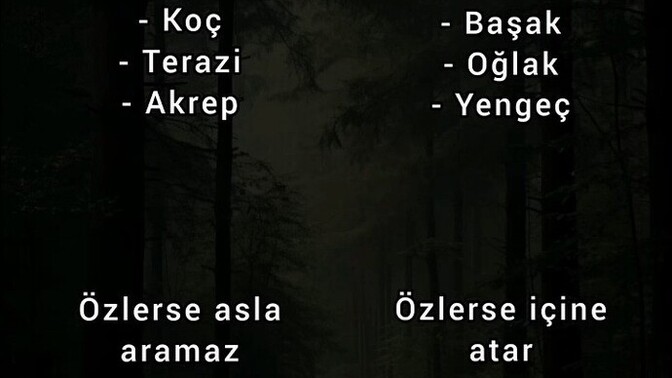 Burçlar özlerse ne yapıyormuş?