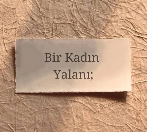 Ask iliskilerinde kadinlarin siklikla kullansiklari yalanlardan bir tanesini yazar misiniz? Ozellikle siz kizlar?