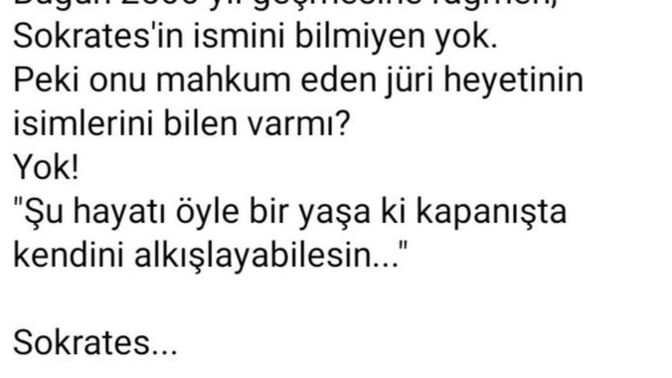Canınız pahasına bile olsa doğruyu savunmaya devam eder misiniz?