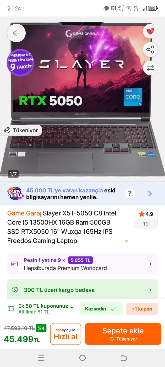 Bu laptop alınır mı?