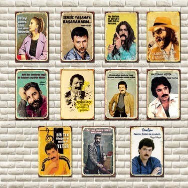 Evinizin duvarlarında retro tablolar var mı?