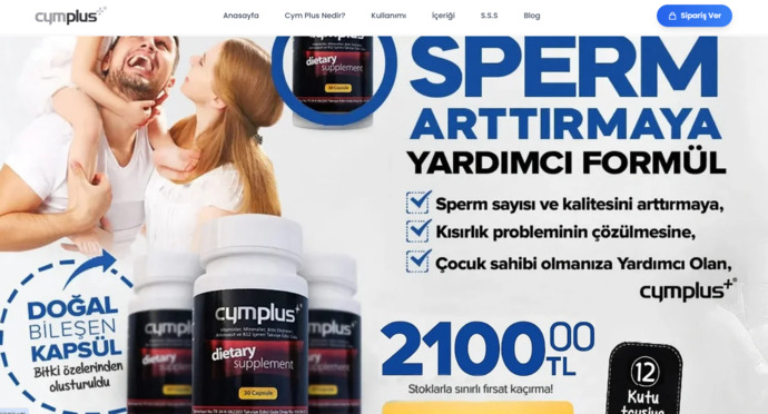 🤰 Eşimle Bebek İstiyoruz! Sperm Kalitesini ve Sayısını Arttıran O Meşhur Cym Plus Tableti Kullananların Yorumları Neler?