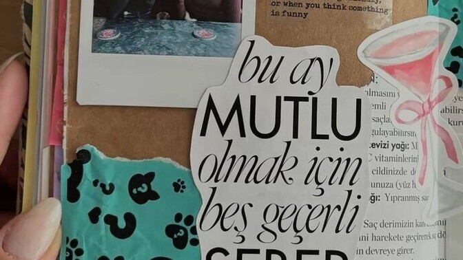 Journal sever misiniz?
