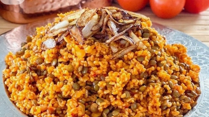 Mercimekli bulgur pilavı sever misiniz?