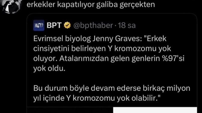 Erkekler kapatılırsa üzülecek misiniz?