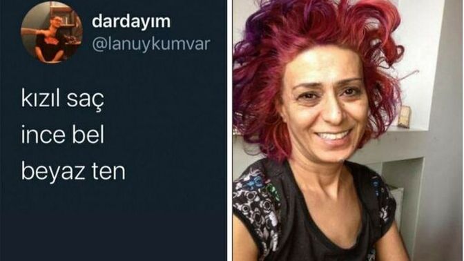 Kızıl saç beyaz ten herkese yakışır mı?