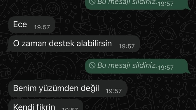 Sizce eski sevgilim dönmez mi geri buluştuktan sonra tekrar engelledi?