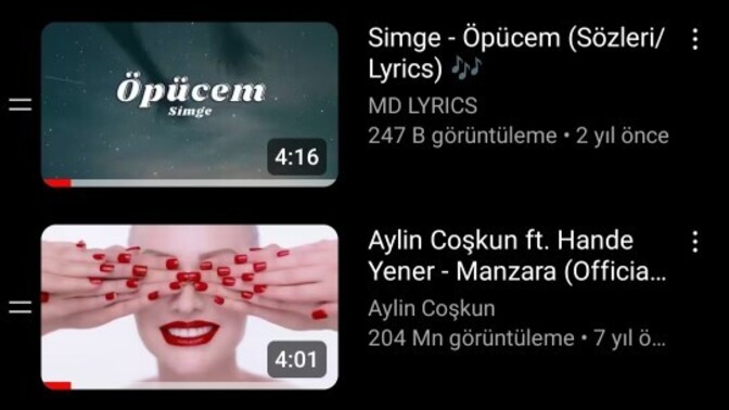 Bir insanın neden böyle bir playlisti olur?