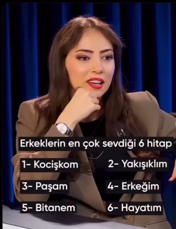 Erim, erkeeem, aslanım, kaplanım, herifim vs..😕