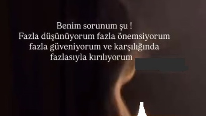 Ne yapmaktan kırılıyorsun?