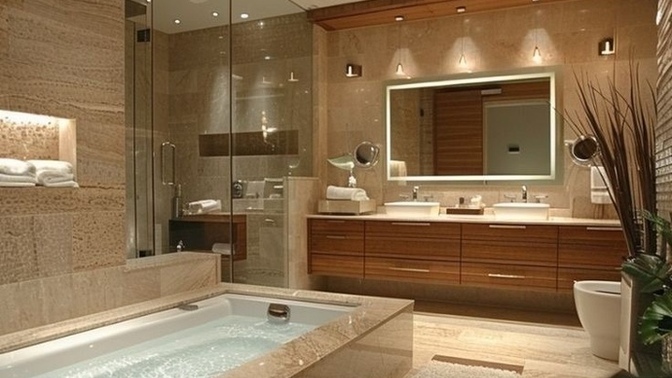 Banyo da küvet mi tercihiniz olur yoksa duşakabin mi?