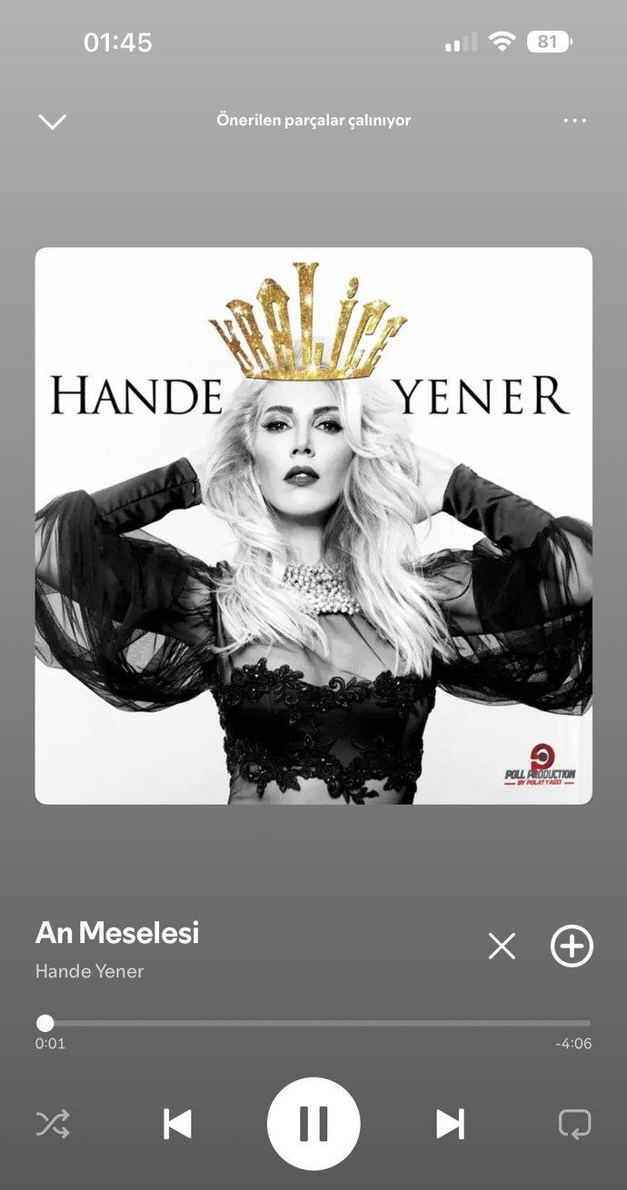 Müzik önerileriniz neler?