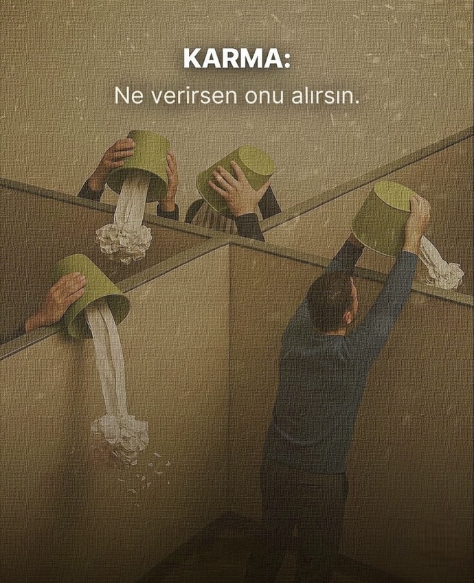 Karma kuralına inanıyor musunuz?