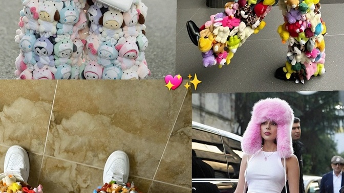 Peluş oyuncak kaplı pantolon giyer misiniz?