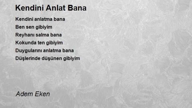Kendinizi sadece üç kelime kullanarak anlatabilir misiniz?