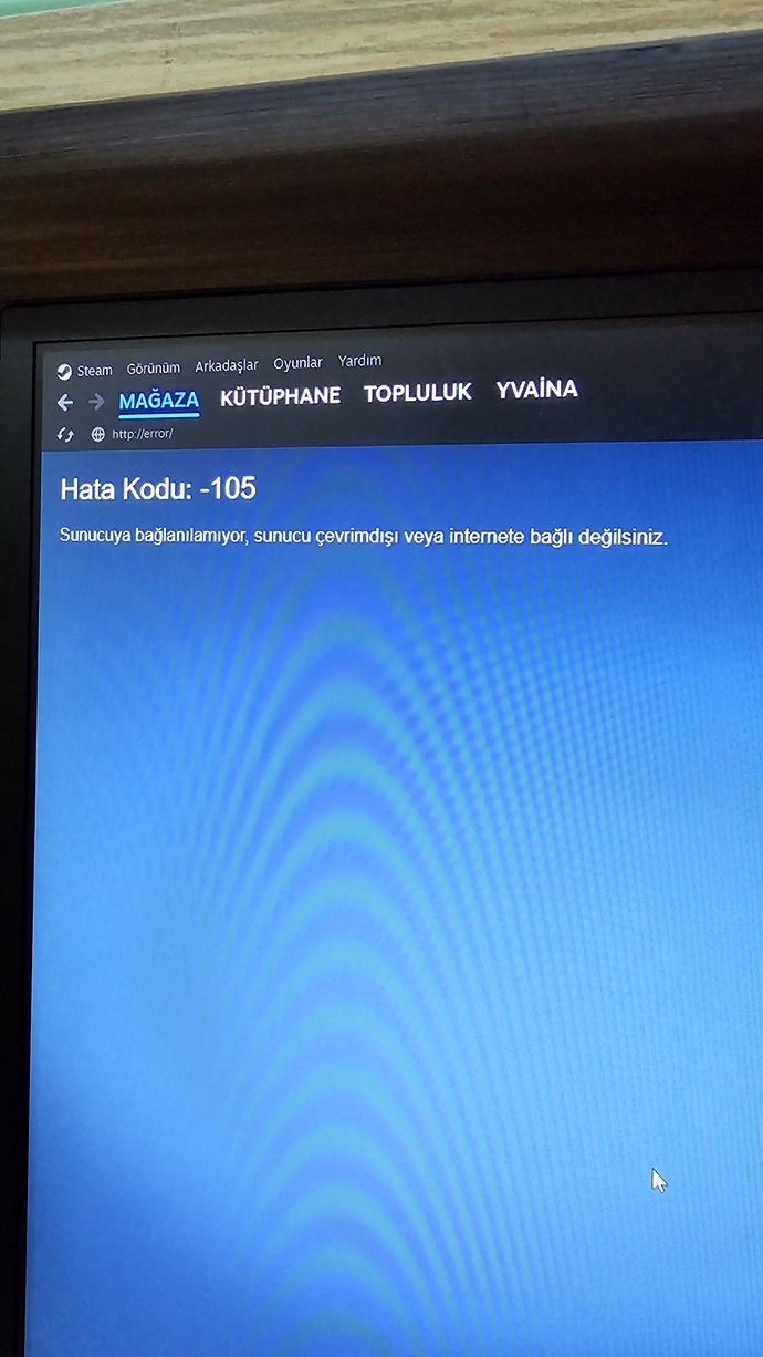 Steam wifi ile hiç bir sekilde calismiyor?