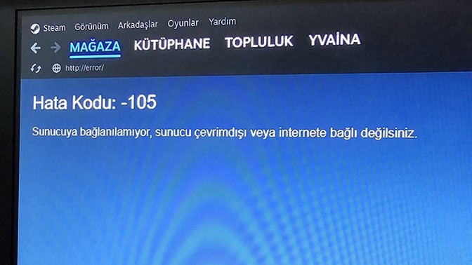 Steam wifi ile hiç bir sekilde calismiyor?