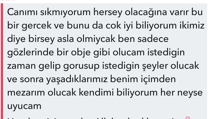 Eski sevgilime bu sekilde konustugum icin birdaha yazmadi sizce normal mi ve tekrar yazar mi bu laflarimin uzerine?