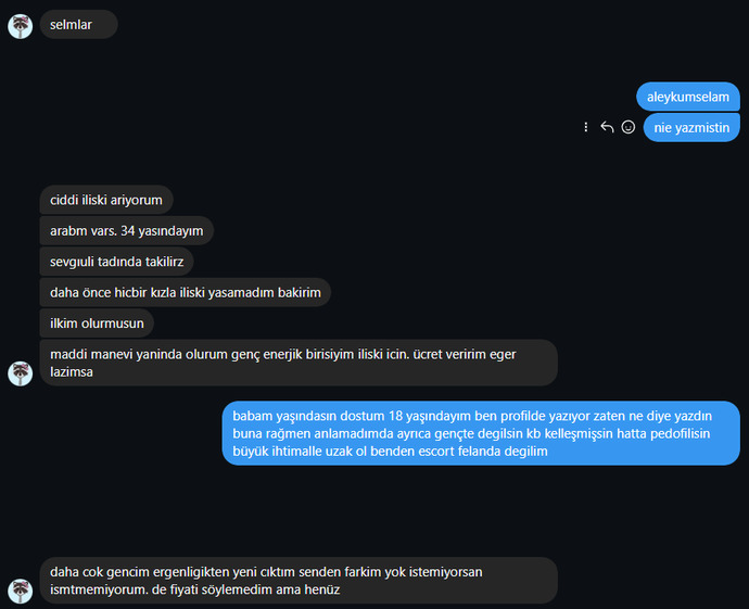 Yaşlı amcalardan nefret ediyorum?