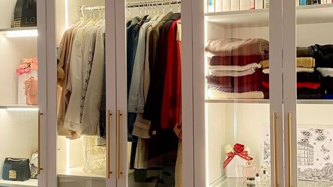 İçi gözüken giyinme dolapları güzel mi sizce?