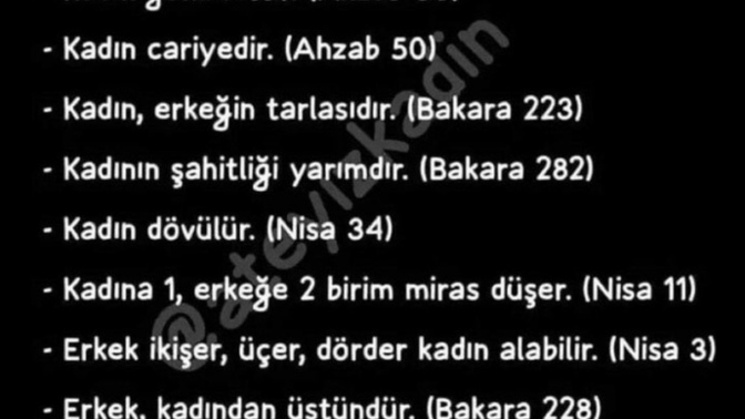 Kendi isteğiyle müslüman olan kadınların aklıyla zoru var bence çok üzülüyorum?