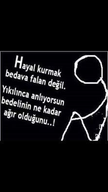 Hayaller kuruyormusunuz?