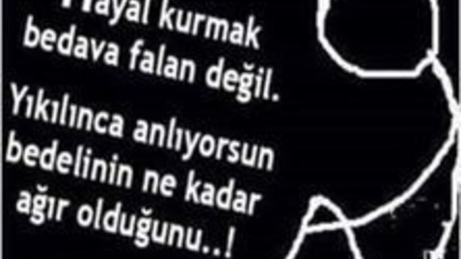 Hayaller kuruyormusunuz?