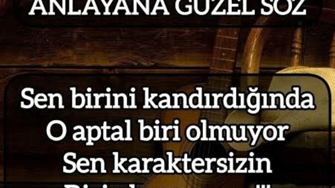 Karaktersiz insan kimdir?