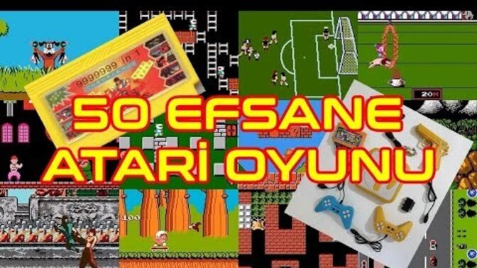 En sevdiğiniz atari oyunları neydi?