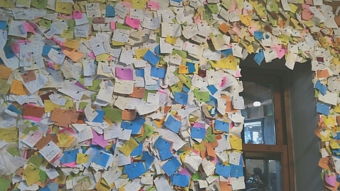 Bu notlardan biri senin olsa, üzerinde ne yazardı?