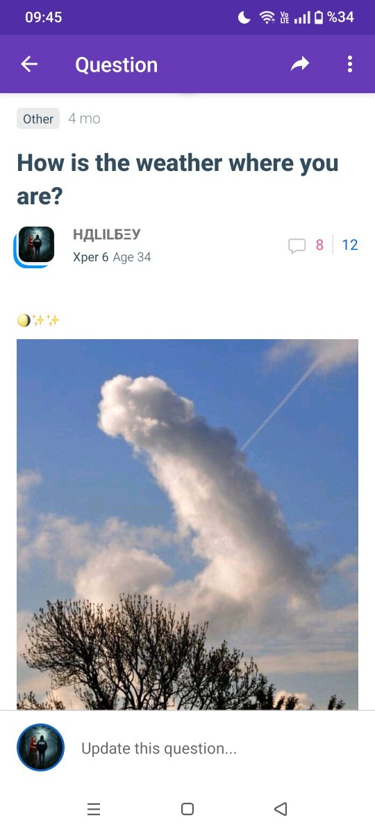 Sabah sabah havanız nasıl?