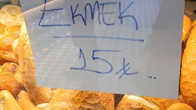 Bulunduğunuz yerde ekmek kaç lira? Yılbaşından sonra ne kadar zam gelir tahmininiz ne?