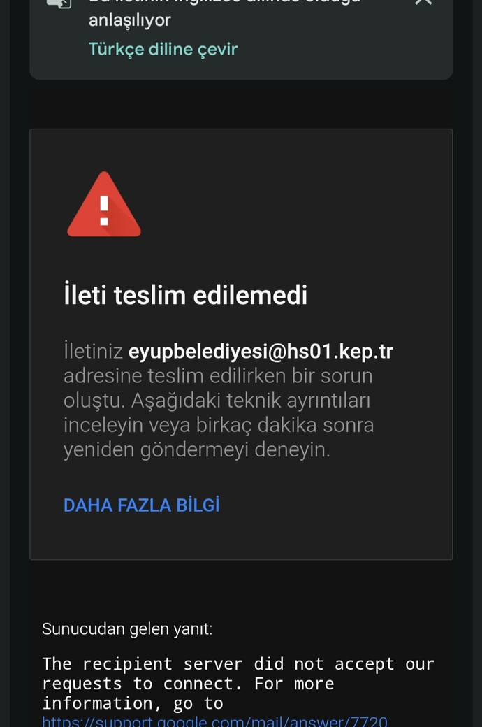 Bu Gmailden nasıl kurtulacam?