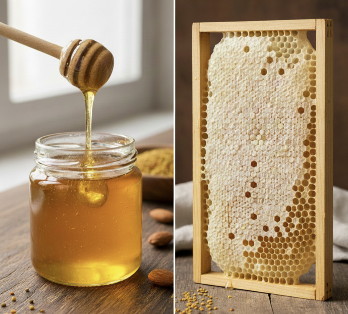 Petek bal mı süzme bal mı?