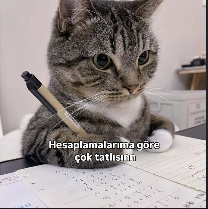 Biri sana Çok tatlısın derse cevabın ne olurdu?