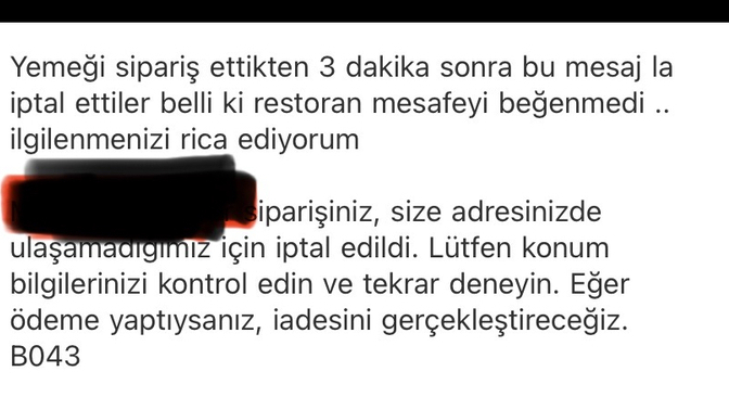 İptal edilen siparişinizin peşine düşer misiniz?