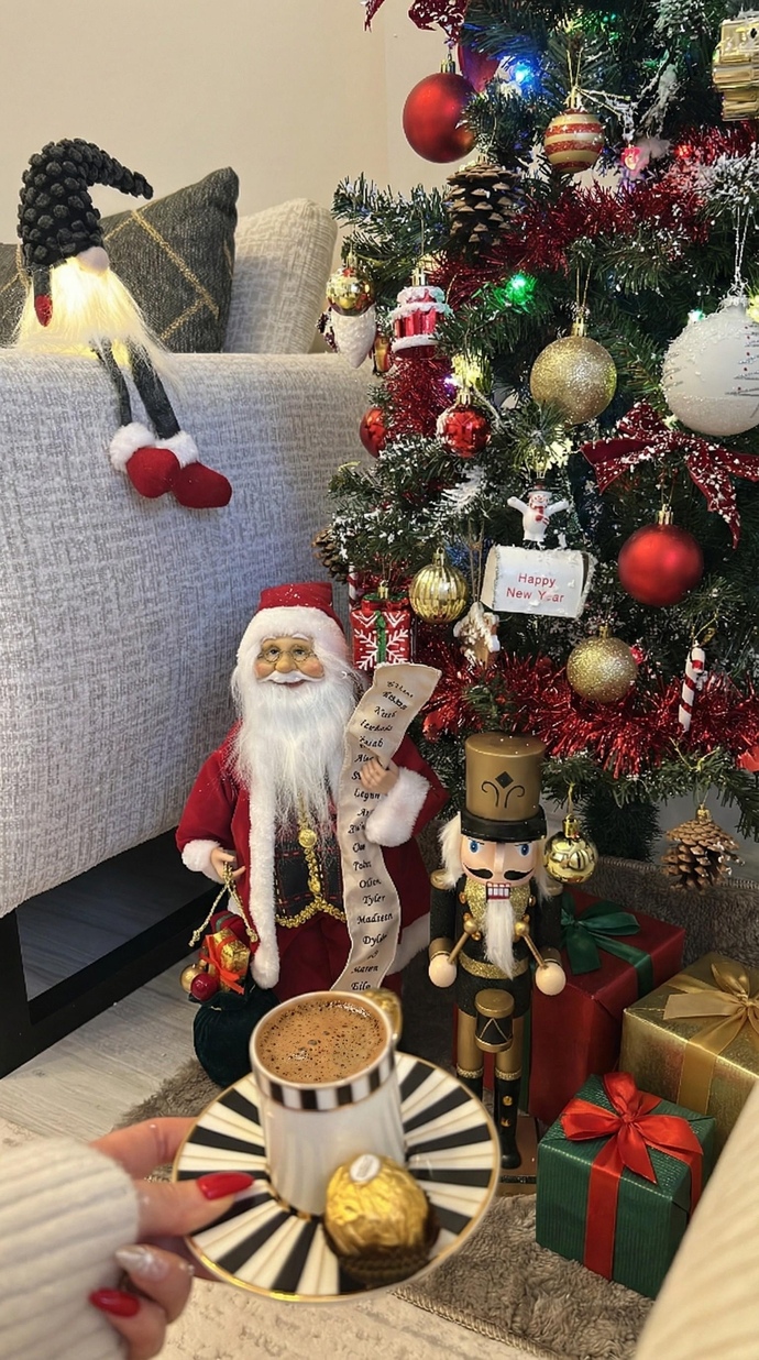 Yılbaşı ağacınızı süslediniz mi 😍 🎄 Bizimki nasıl olmuş ?
