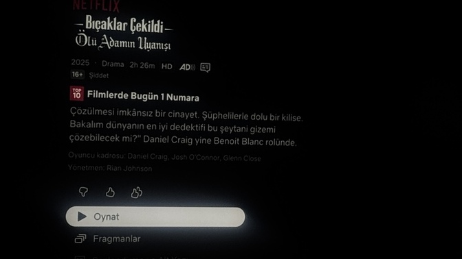 Bu gece ne izliyorsunuz?